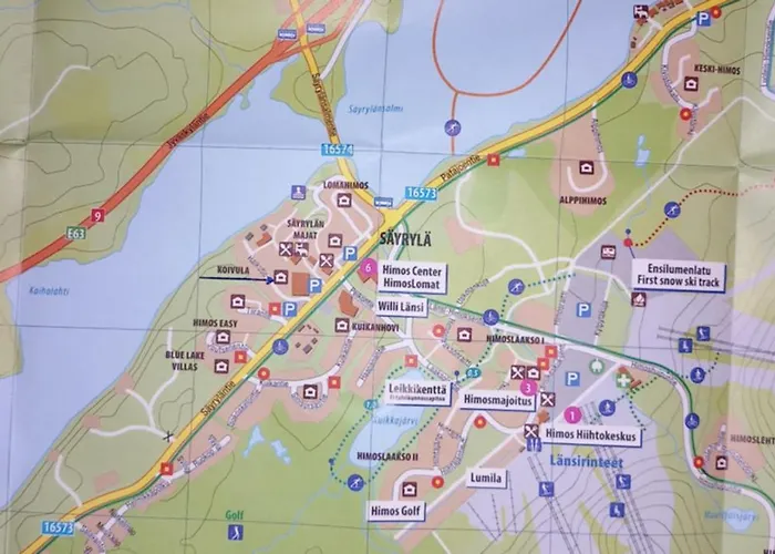 Himos Edullista Majoittumista Keskellae Palveluja, Koivula 25, Lue \